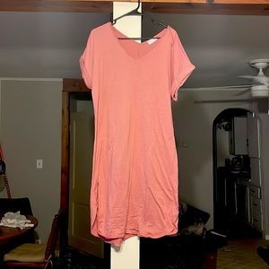 Pink Lily Summer Dress